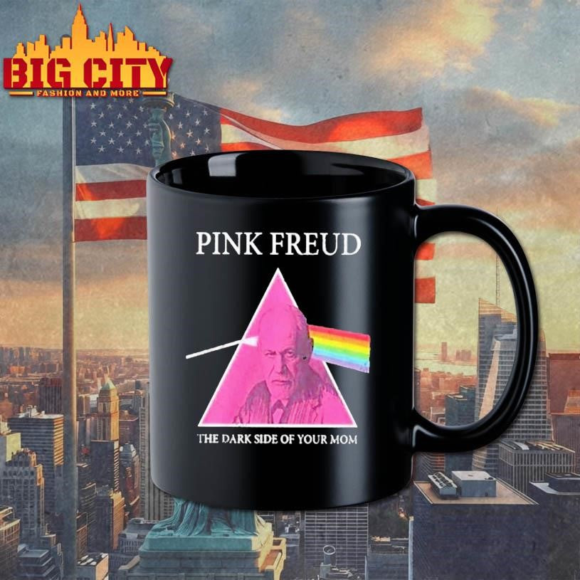 pierbi Pink Freud The Dark Side Of Your Mom Shirt