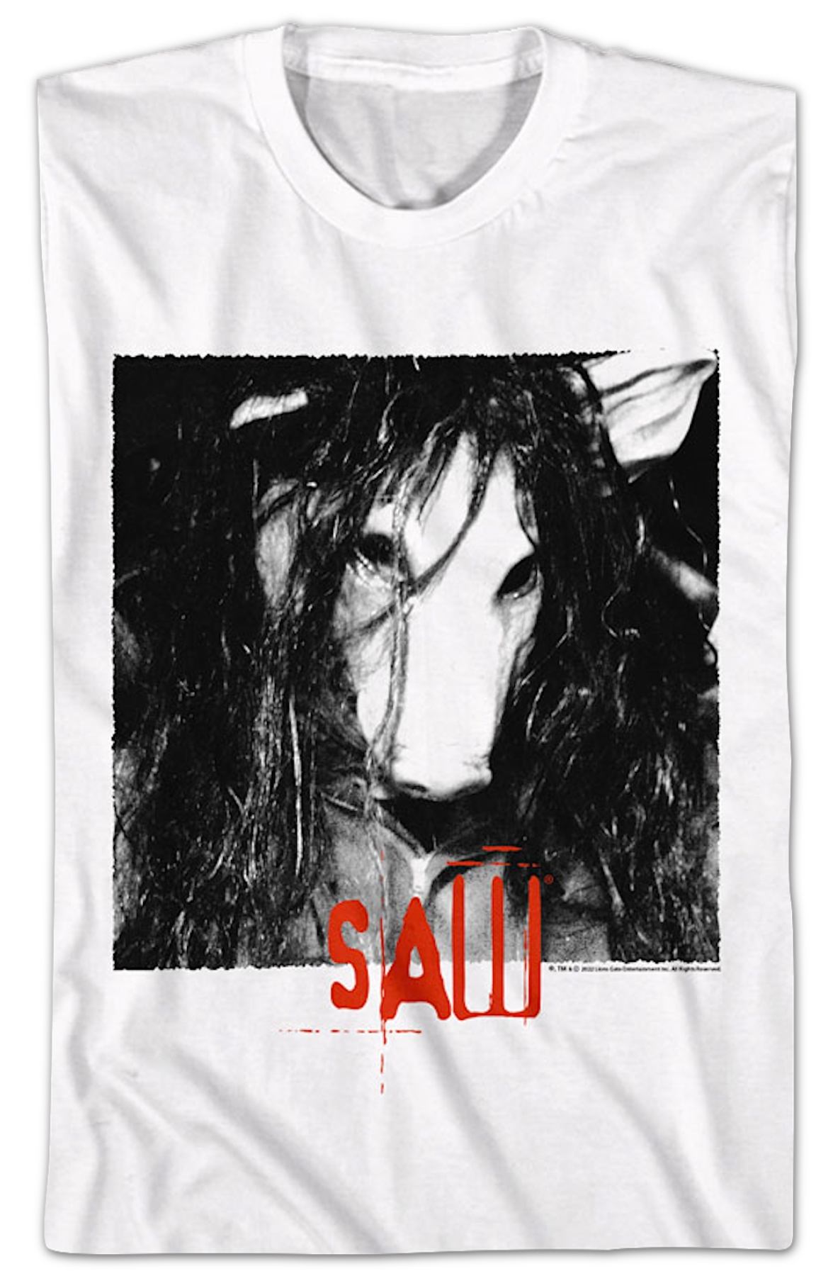 Pig Mask Saw T-Shirt Hoodie, Sweatshirt | CiraTrend.com (Image 2)