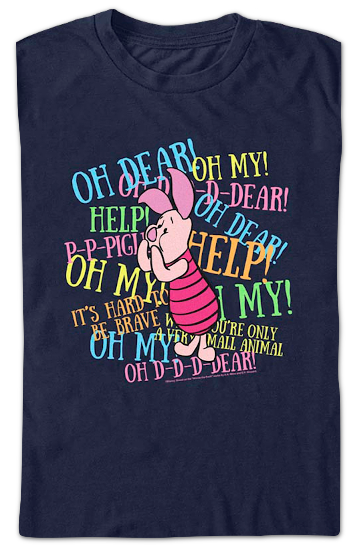 Piglet Winnie The Pooh T-Shirt Hoodie, Sweatshirt | CiraTrend.com (Image 2)