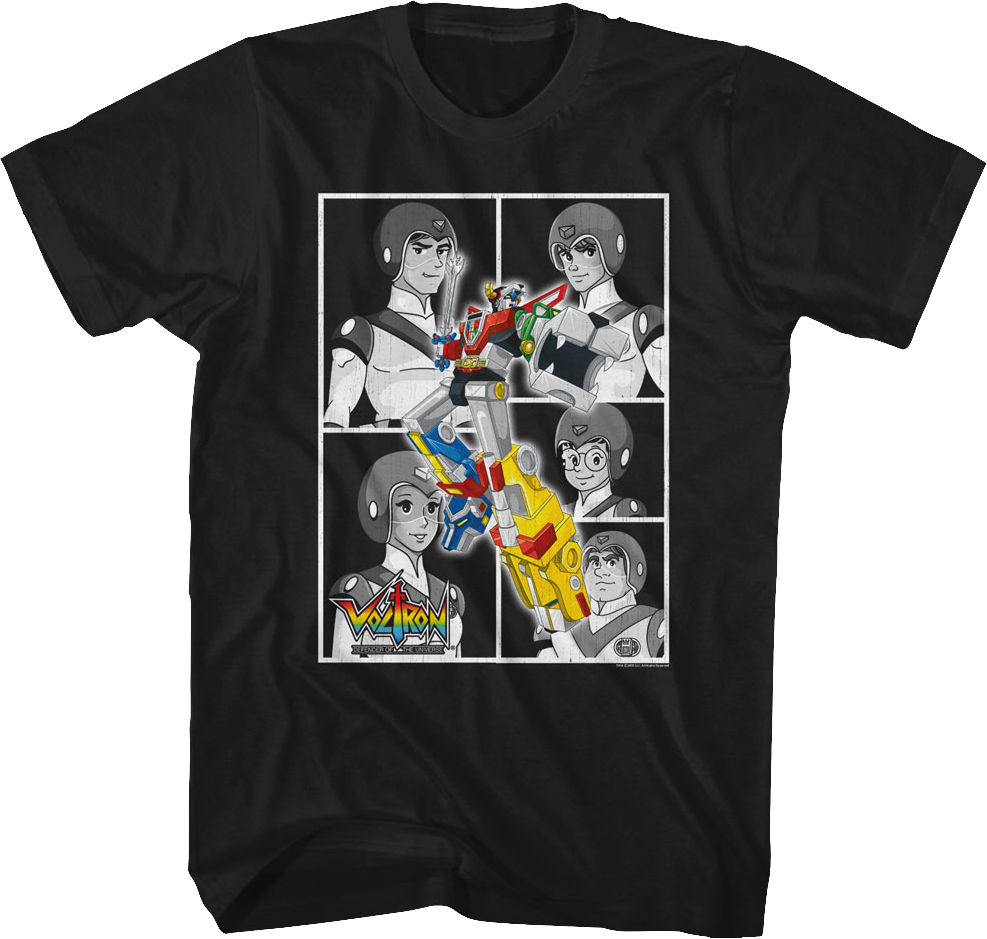 Pilot Panels Voltron T-Shirt Style001 Hoodie, Sweatshirt | CiraTrend.com (Image 1)
