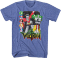 Pilots and Robot Voltron T-Shirt Hoodie, Sweatshirt | CiraTrend.com (Image 1)