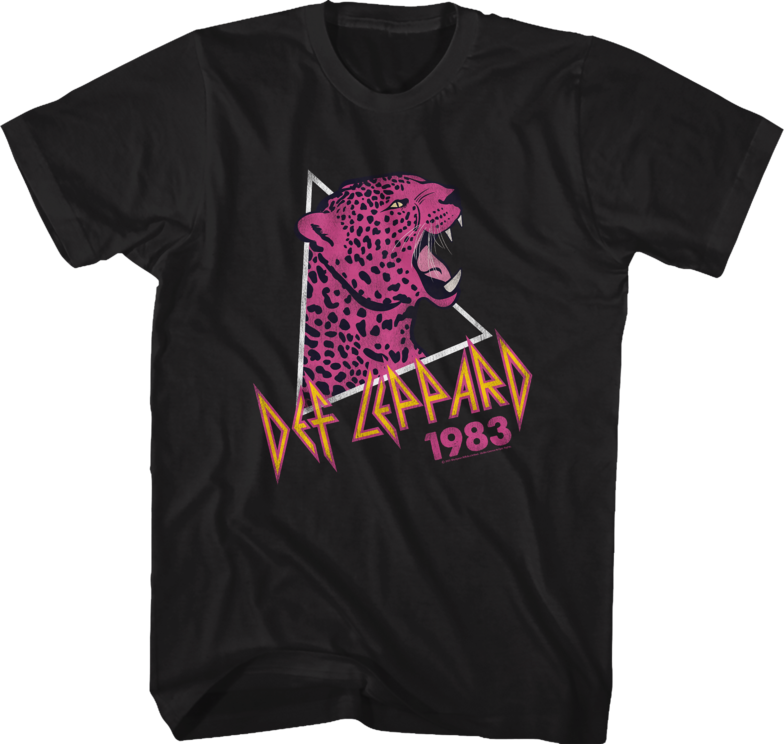 Pink Leopard 1983 Def Leppard T-Shirt Hoodie, Sweatshirt | CiraTrend.com (Image 1)