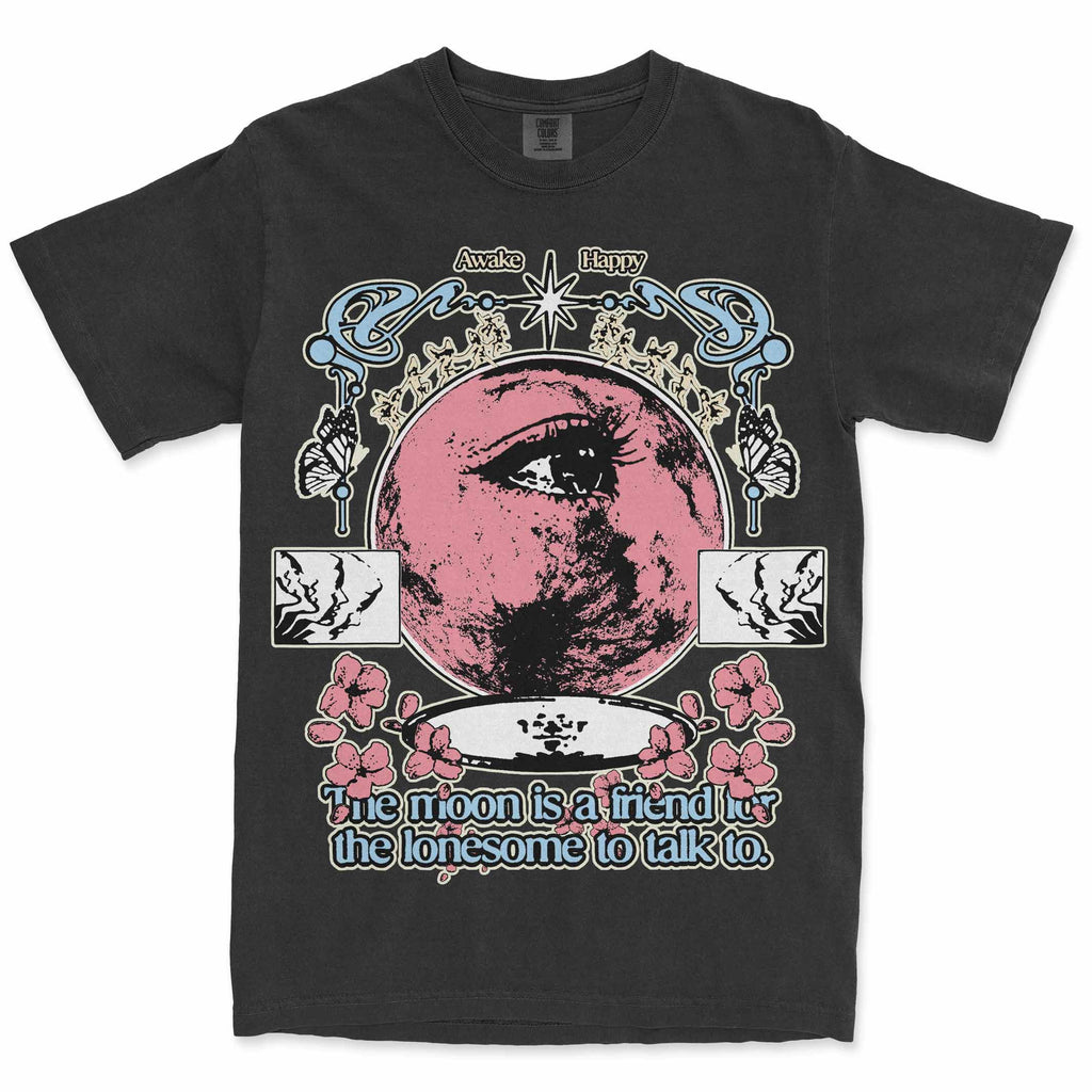 The Moon Is A Friend Limited Edition Tee Hoodie, Sweatshirt | CiraTrend.com (Image 1)