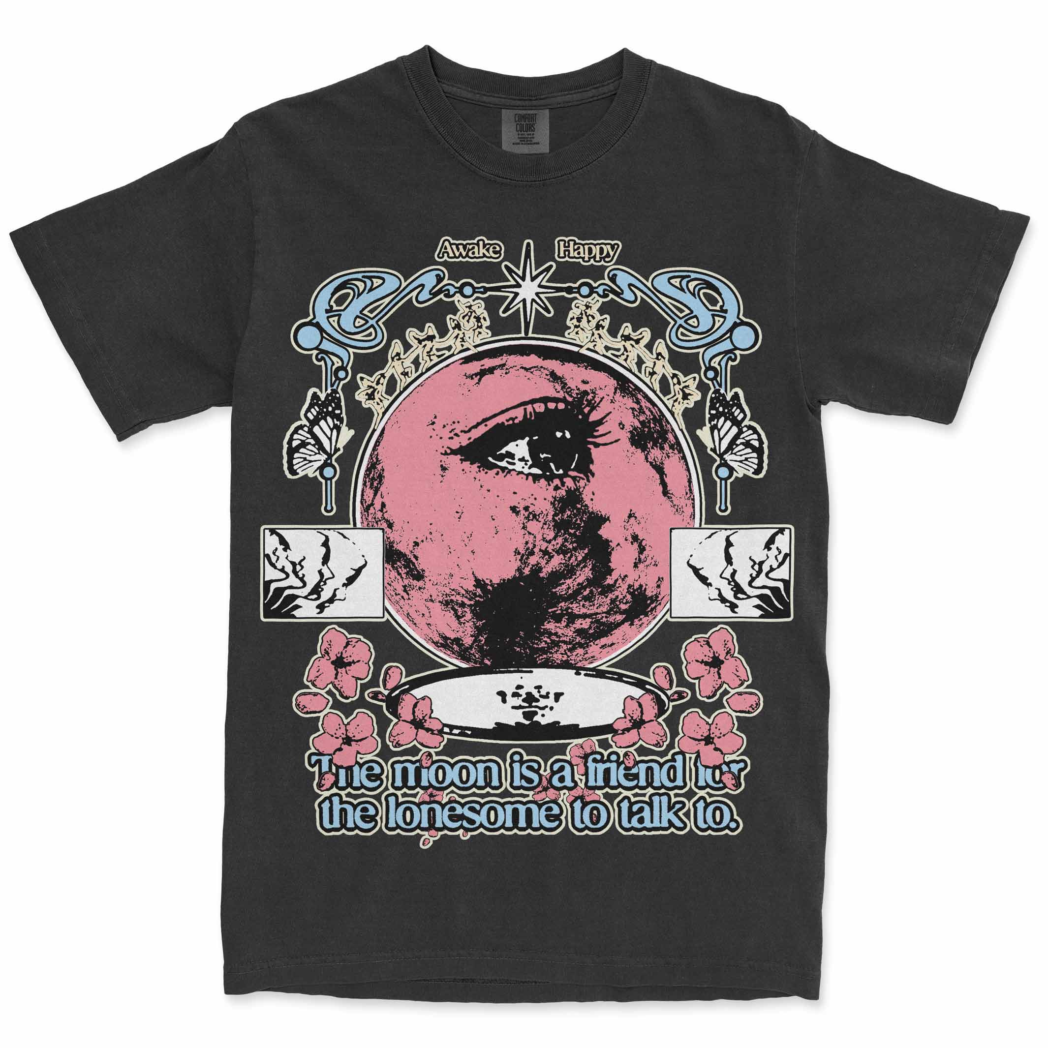 The Moon Is A Friend Limited Edition Tee Hoodie, Sweatshirt | CiraTrend.com (Image 1)