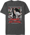 Pinky and The Brain Faux Ugly Christmas Sweater Animaniacs T-Shirt Hoodie, Sweatshirt | CiraTrend.com (Image 1)