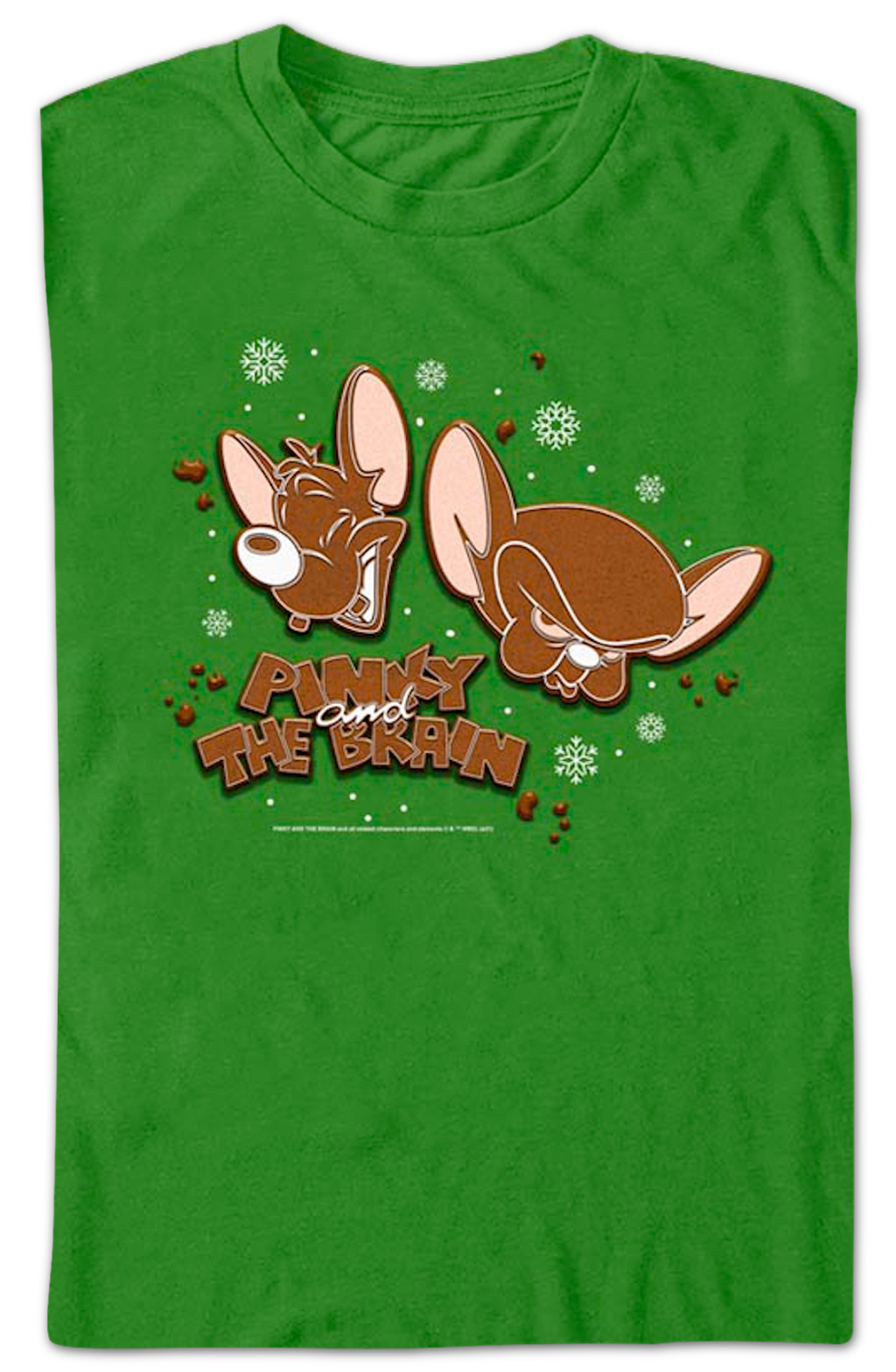 Pinky and The Brain Gingerbread Cookies Animaniacs T-Shirt Hoodie, Sweatshirt | CiraTrend.com (Image 2)