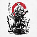 Pirate Hunter Swordsman Sumi-e T-Shirt Hoodie, Sweatshirt | CiraTrend.com (Image 1)