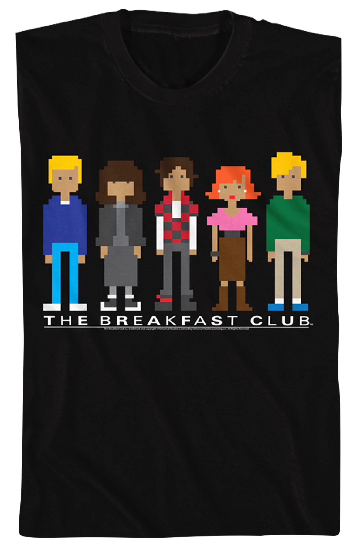 Pixels Breakfast Club T-Shirt Hoodie, Sweatshirt | CiraTrend.com (Image 2)