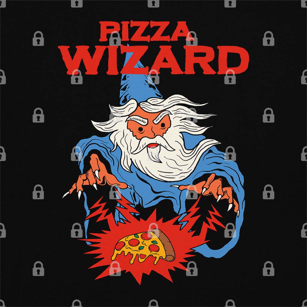 Pizza Wizard T-Shirt Hoodie, Sweatshirt | CiraTrend.com (Image 1)