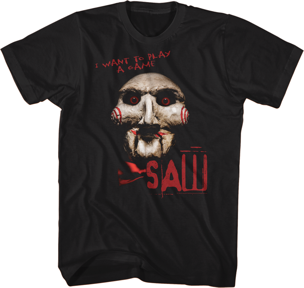 Play A Game Saw T-Shirt Hoodie, Sweatshirt | CiraTrend.com (Image 1)