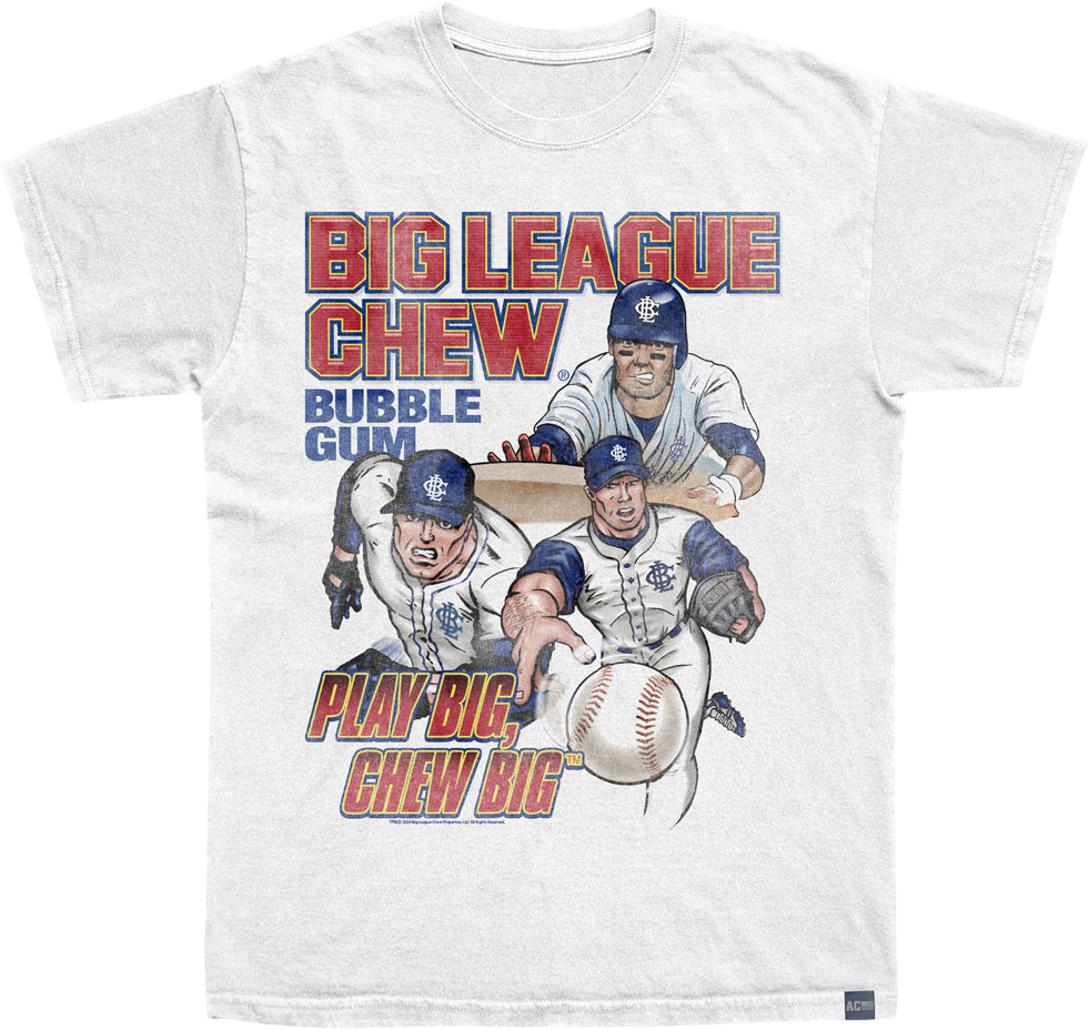 Made In USA Play & Chew Collage Big League Chew T-Shirt Hoodie, Sweatshirt | CiraTrend.com (Image 1)