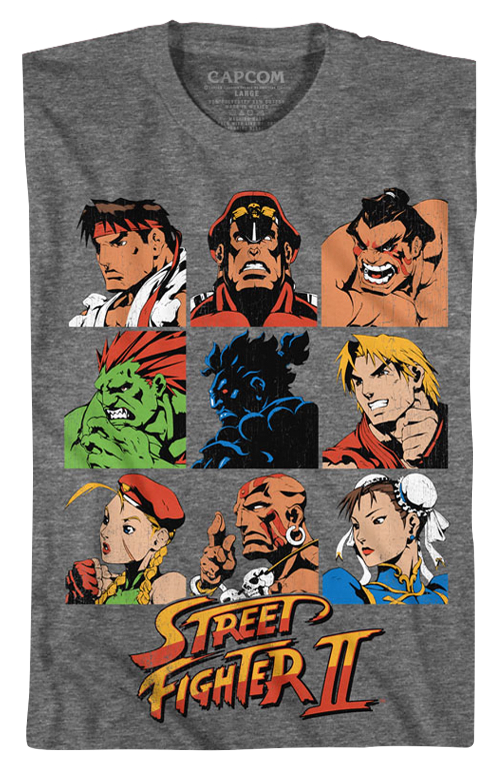 Player Select Street Fighter II T-Shirt Hoodie, Sweatshirt | CiraTrend.com (Image 2)