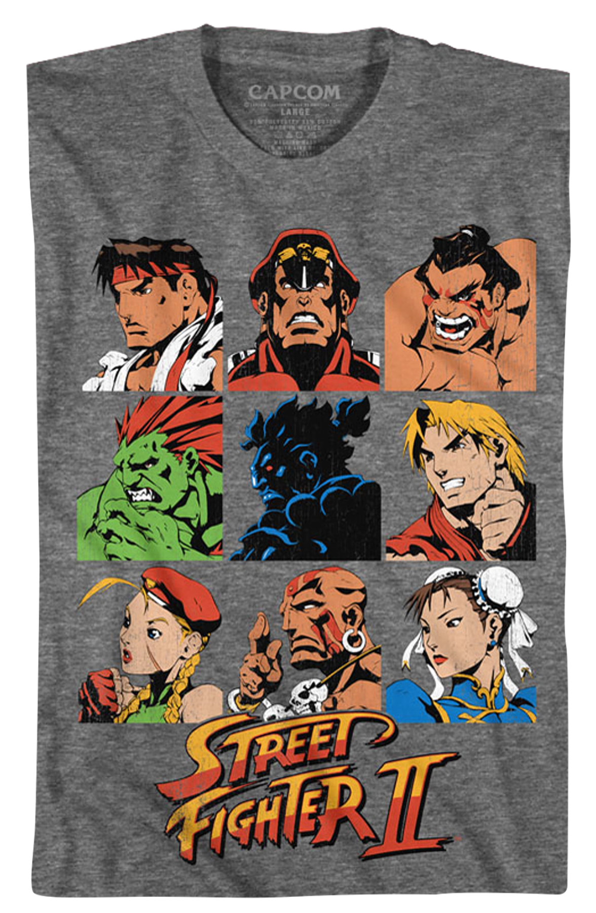 Player Select Street Fighter II T-Shirt Hoodie, Sweatshirt | CiraTrend.com (Image 2)