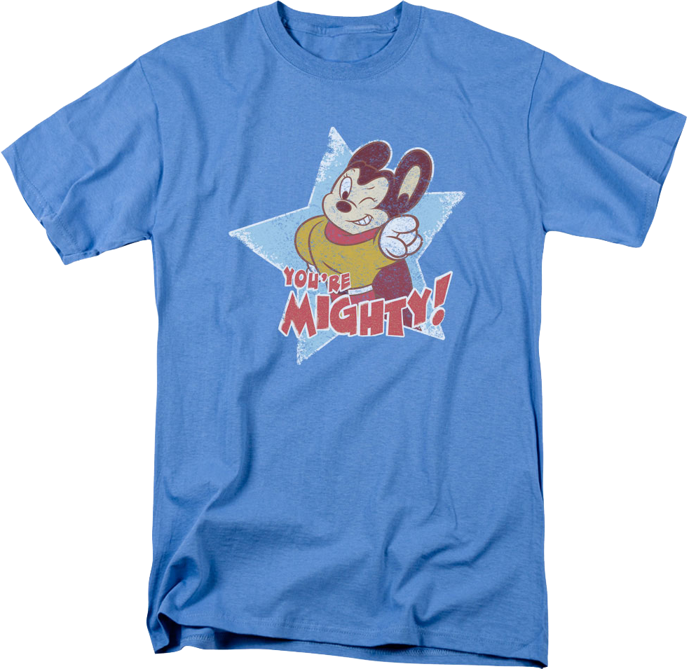 Pointing Mighty Mouse T-Shirt Hoodie, Sweatshirt | CiraTrend.com (Image 1)