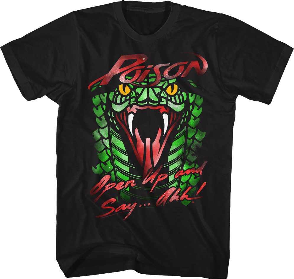 Poison Open Up and Say Ahh Shirt Hoodie, Sweatshirt | CiraTrend.com (Image 1)