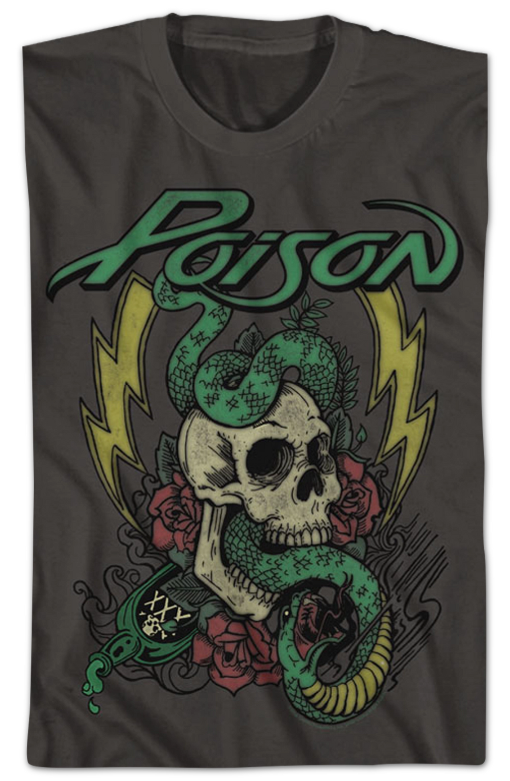 Poison Snake and Skull T-Shirt Hoodie, Sweatshirt | CiraTrend.com (Image 2)