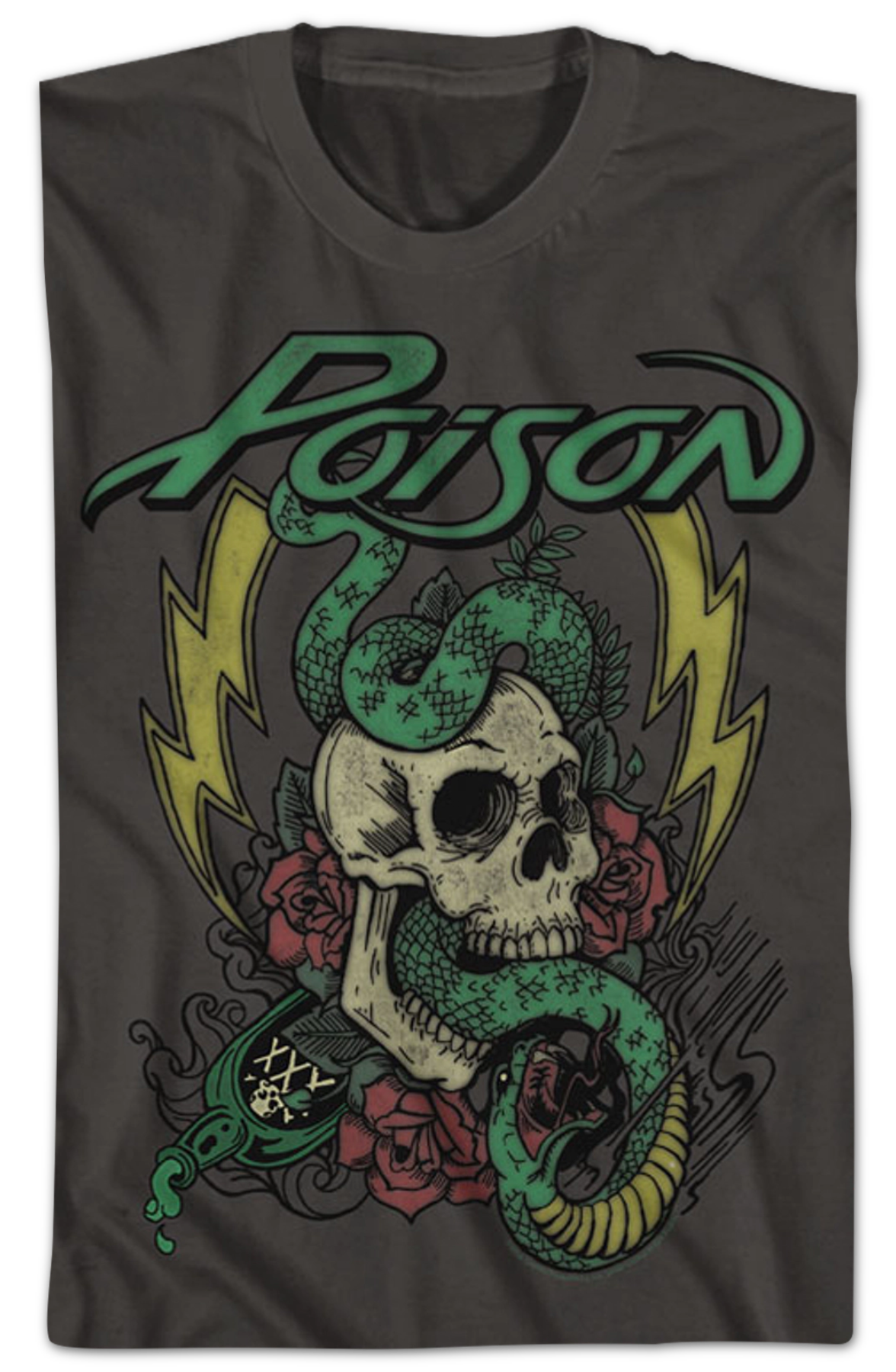 Poison Snake and Skull T-Shirt Hoodie, Sweatshirt | CiraTrend.com (Image 2)