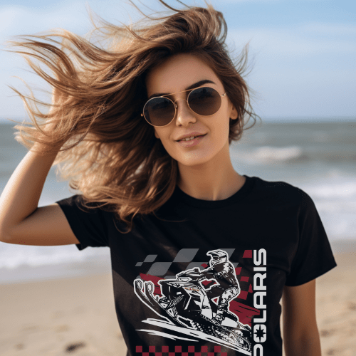 Polaris Adventure Driven Snowmobile T-shirt Hoodie, Sweatshirt | CiraTrend.com (Image 5)