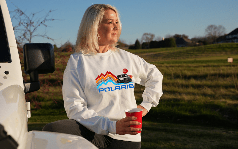 Polaris Adventure Offroad Crewneck Sweatshirt T-Shirts, Hoodie | CiraTrend.com (Image 2)