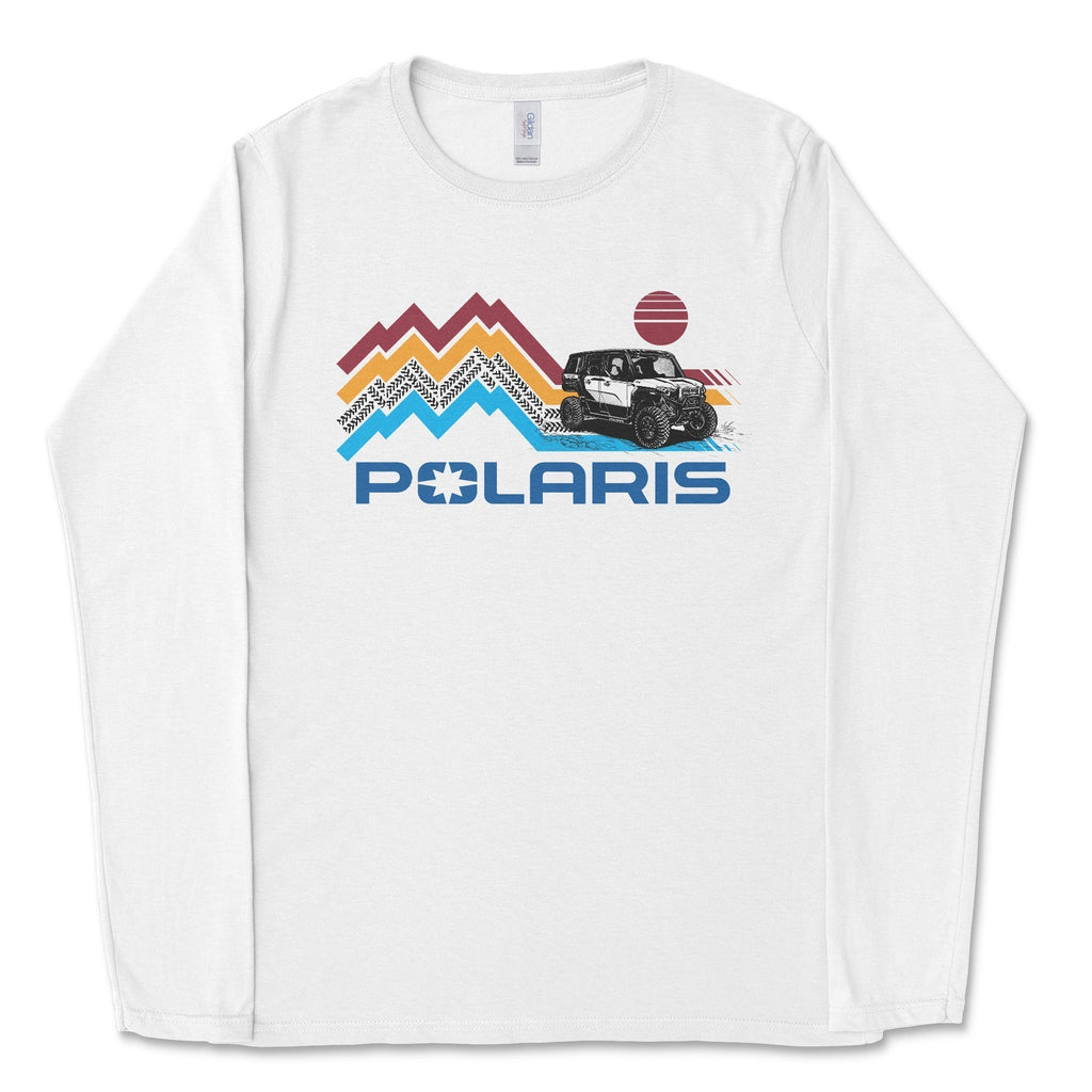 Polaris Adventure Ready Off-Road Longsleeve Tee Hoodie, Sweatshirt | CiraTrend.com (Image 1)