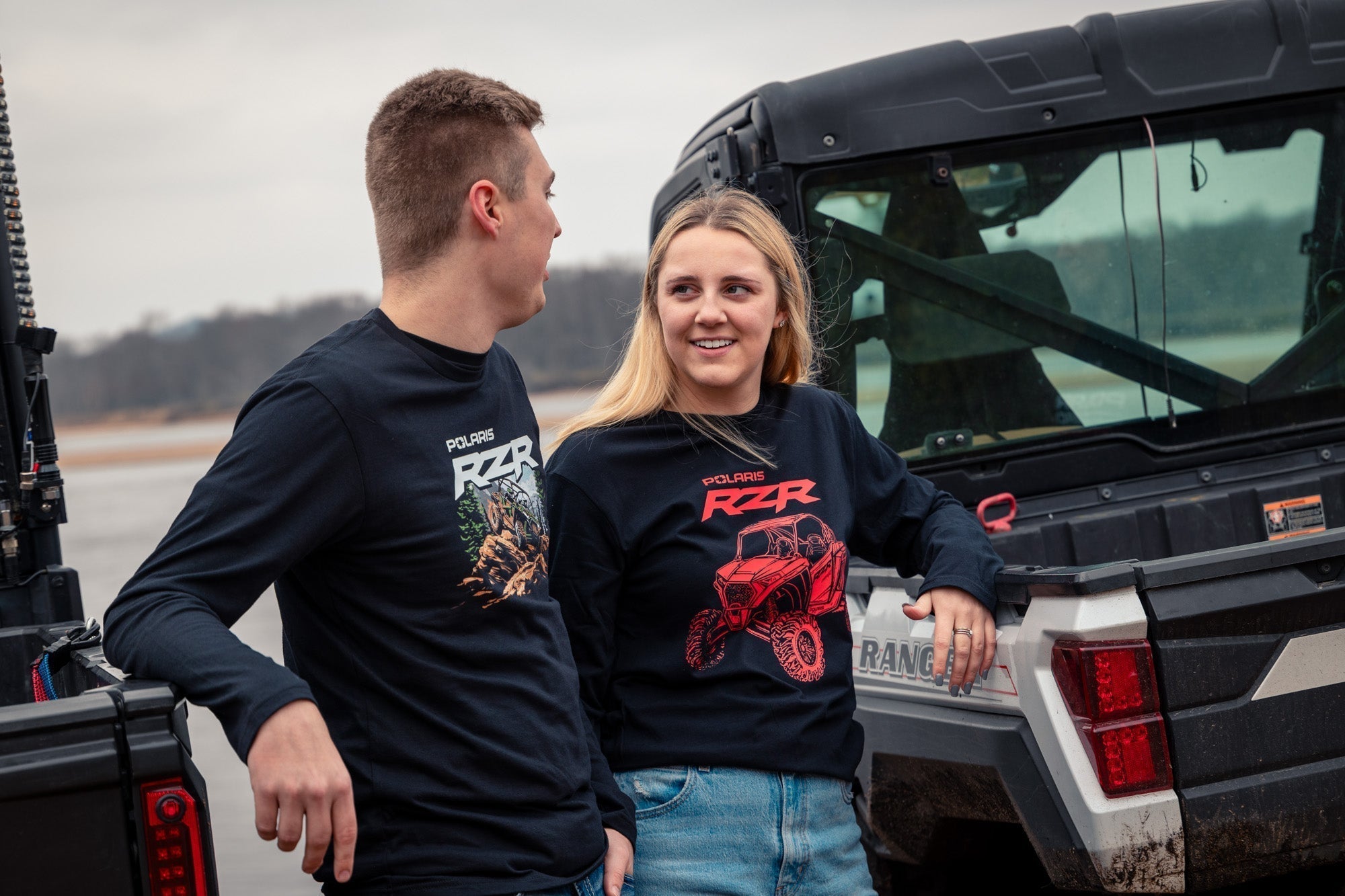 Polaris Adventure - RZR Wilderness Long Sleeve Tee Hoodie, Sweatshirt | CiraTrend.com (Image 4)