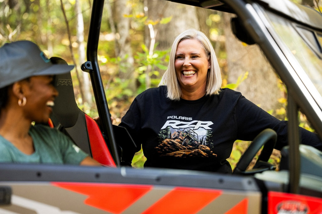 Polaris Adventure - RZR Wilderness Long Sleeve Tee Hoodie, Sweatshirt | CiraTrend.com (Image 2)
