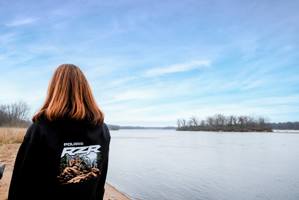 Polaris Adventure - RZR Wilderness Zip-Up Hoodie T-Shirts, Sweatshirt | CiraTrend.com (Image 3)