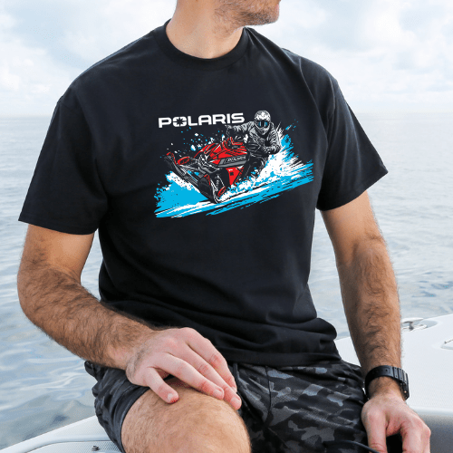Polaris Adventure Snowmobile T-Shirt Hoodie, Sweatshirt | CiraTrend.com (Image 3)