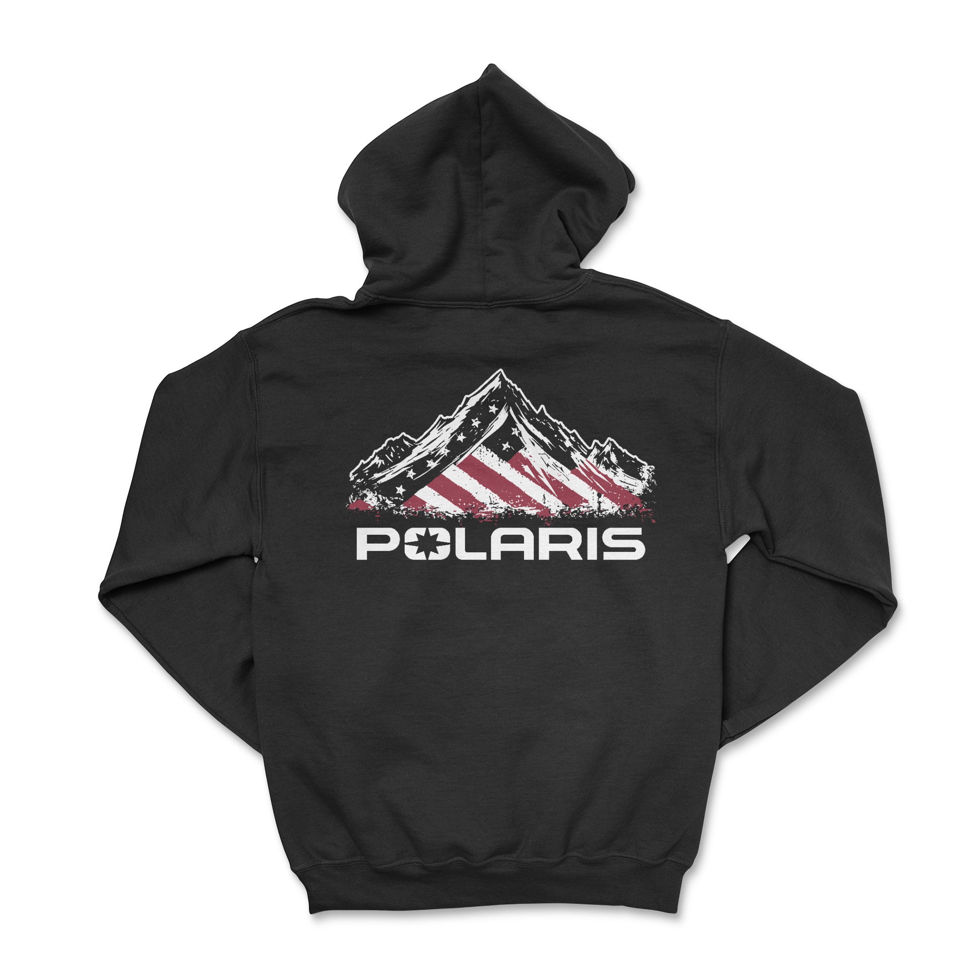 Polaris American Flag Zip-Up Hoodie T-Shirts, Sweatshirt | CiraTrend.com (Image 1)