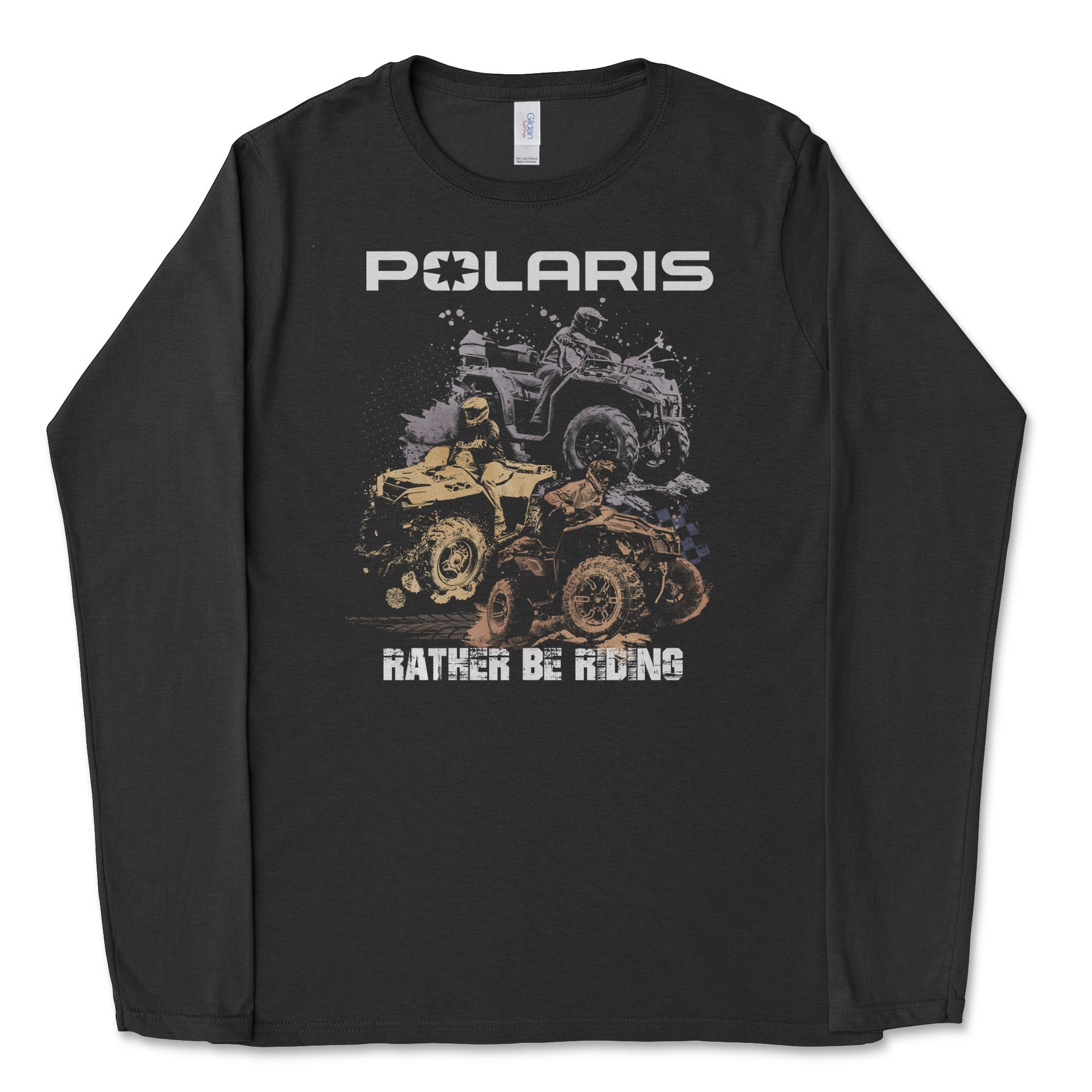 Polaris ATV Offroad Longsleeve Tee Hoodie, Sweatshirt | CiraTrend.com (Image 1)