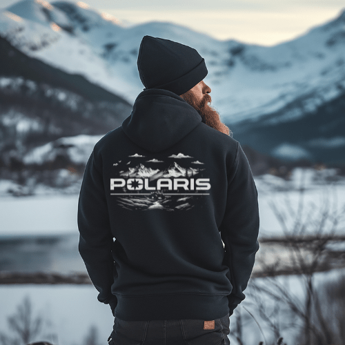 Polaris ATV Offroad Zip-Up Hoodie T-Shirts, Sweatshirt | CiraTrend.com (Image 2)