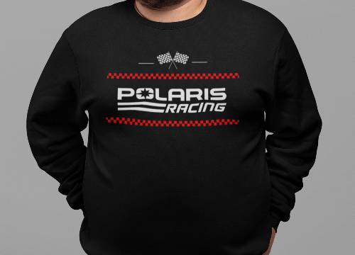 Polaris Checkered Flag Racing Sweatshirt T-Shirts, Hoodie | CiraTrend.com (Image 2)