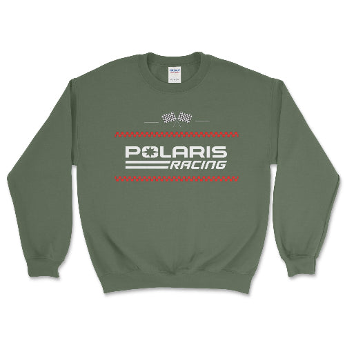 Polaris Checkered Flag Racing Sweatshirt T-Shirts, Hoodie | CiraTrend.com (Image 1)