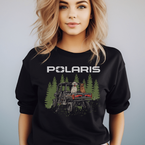 Polaris Dog Lover's Unisex Longsleeve Tee Shirt Hoodie, Sweatshirt | CiraTrend.com (Image 3)
