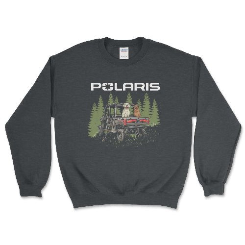Polaris General Dog Crewneck Sweatshirt-Offroad T-Shirts, Hoodie | CiraTrend.com (Image 1)