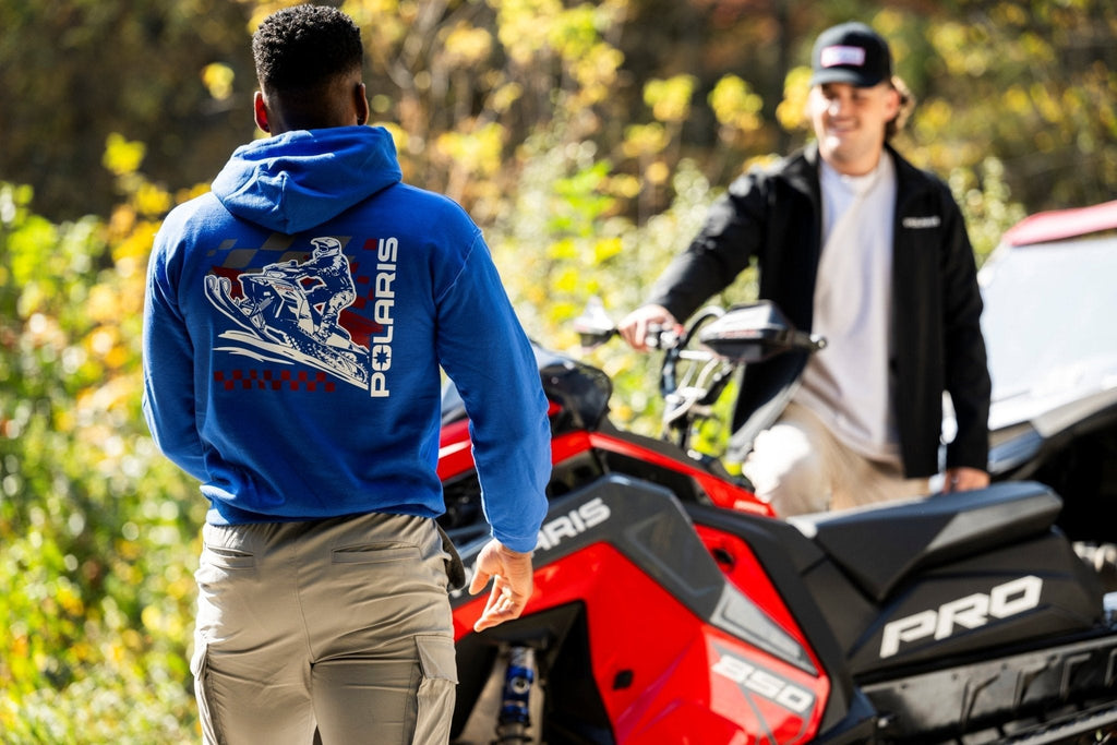 Polaris Hoodie: The Essential Gear for Every Snowmobile Rider T-Shirts, Sweatshirt | CiraTrend.com (Image 4)