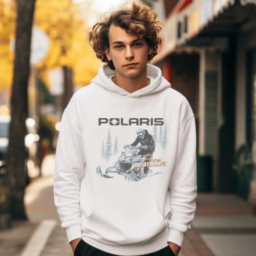 Polaris I'd Rather Be Snowmobiling Hoodie T-Shirts, Sweatshirt | CiraTrend.com (Image 2)