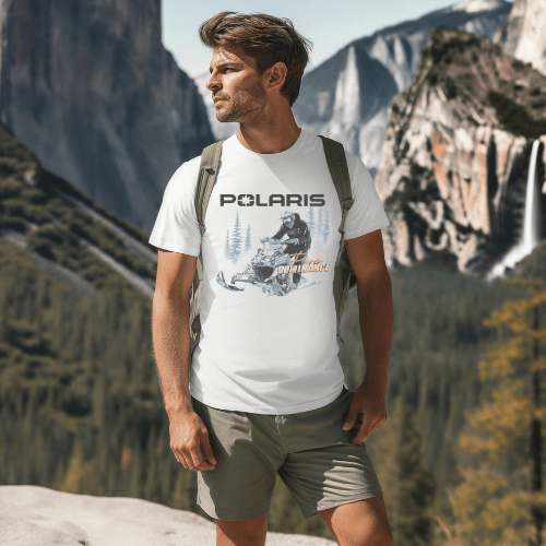Polaris I'd Rather Be Snowmobiling T-shirt Hoodie, Sweatshirt | CiraTrend.com (Image 2)