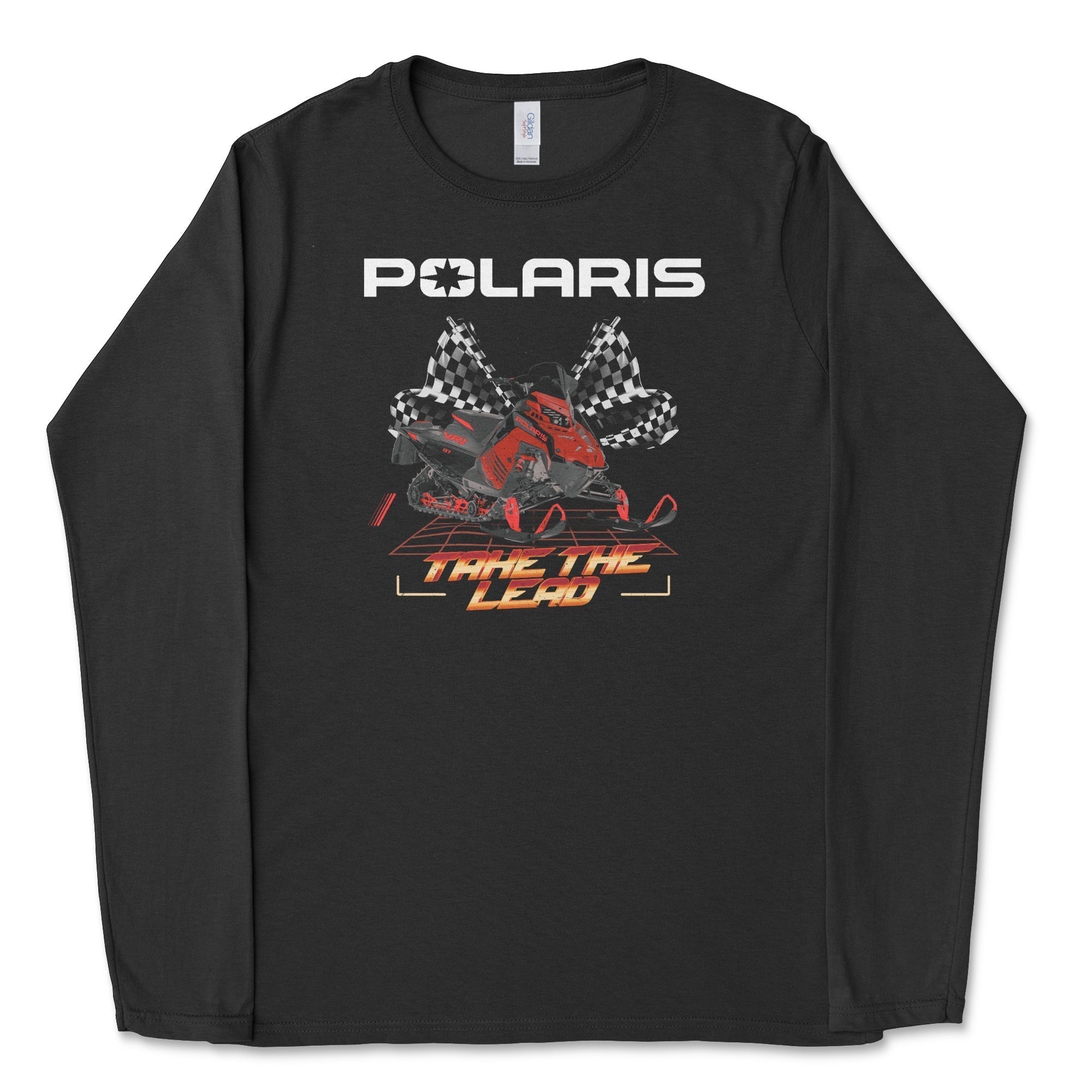 Polaris Indy Snowmobile Long-Sleeve Tee Hoodie, Sweatshirt | CiraTrend.com (Image 1)