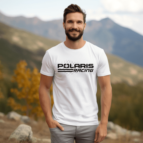 Polaris Men's Big and Tall Race Tee Shirt Hoodie, Sweatshirt | CiraTrend.com (Image 2)
