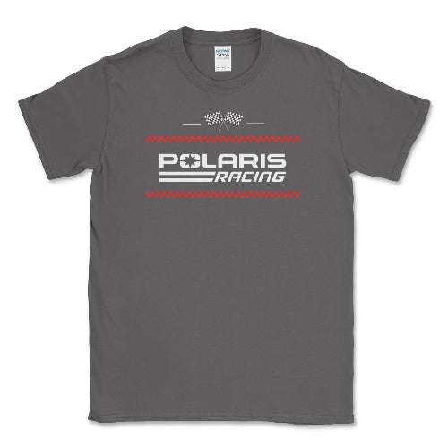 Polaris Men's Big and Tall Racing Flag T-shirt Hoodie, Sweatshirt | CiraTrend.com (Image 3)