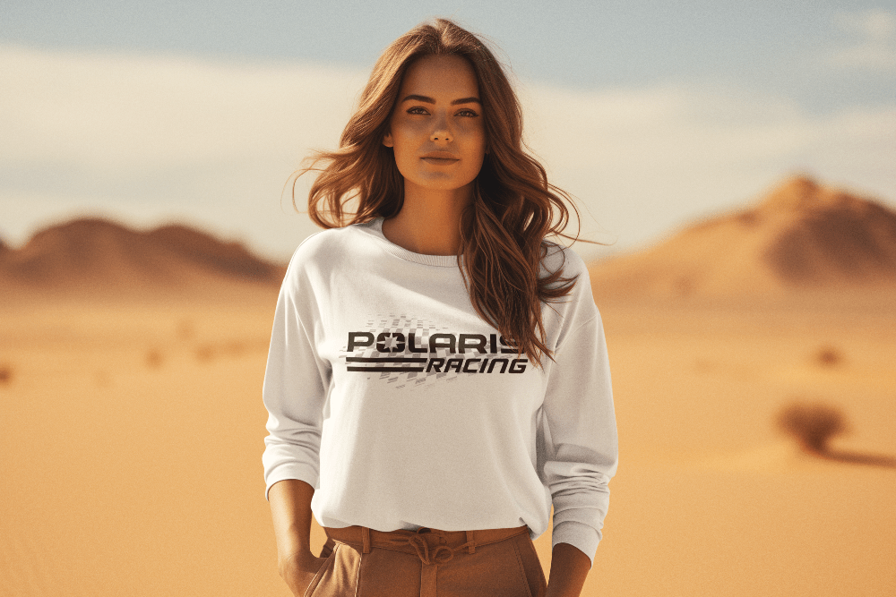 Polaris Racing Crewneck Sweatshirt T-Shirts, Hoodie | CiraTrend.com (Image 2)