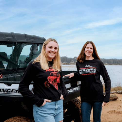 Polaris Racing Flag Longsleeve Tee Shirt Hoodie, Sweatshirt | CiraTrend.com (Image 3)