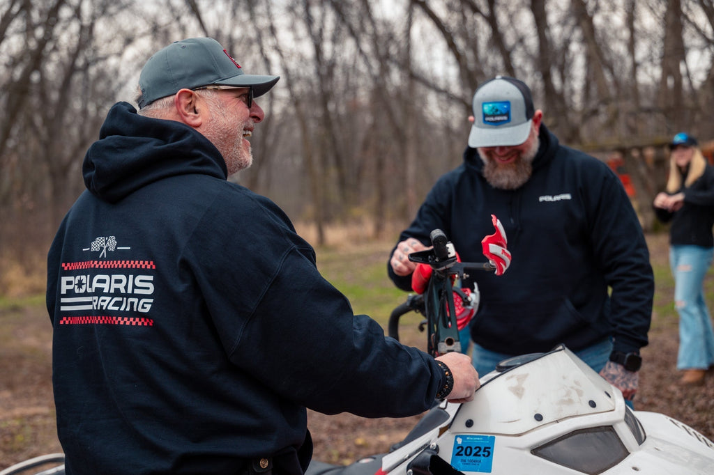 Polaris Racing Flag Zip-Up Hoodie T-Shirts, Sweatshirt | CiraTrend.com (Image 3)