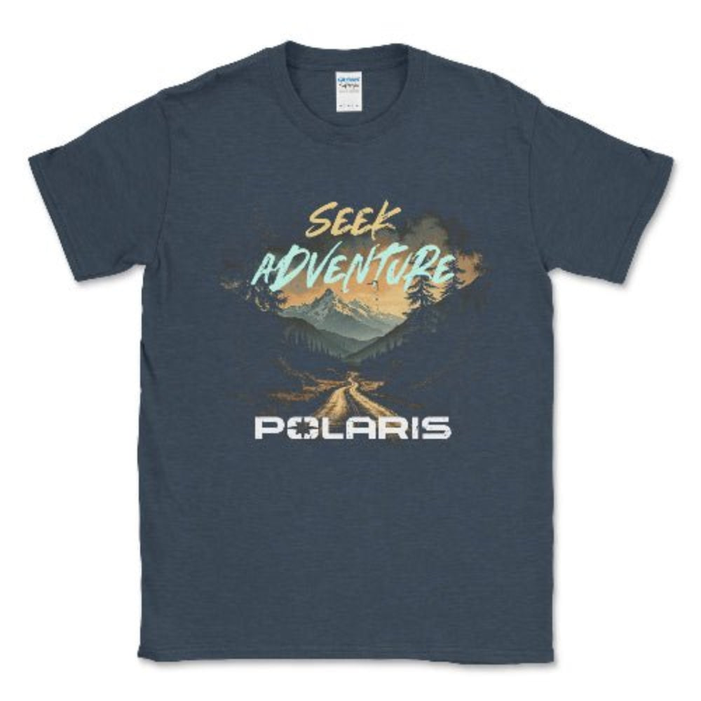 Polaris Seek Adventure T-Shirt : Adventure Starts Here Hoodie, Sweatshirt | CiraTrend.com (Image 1)