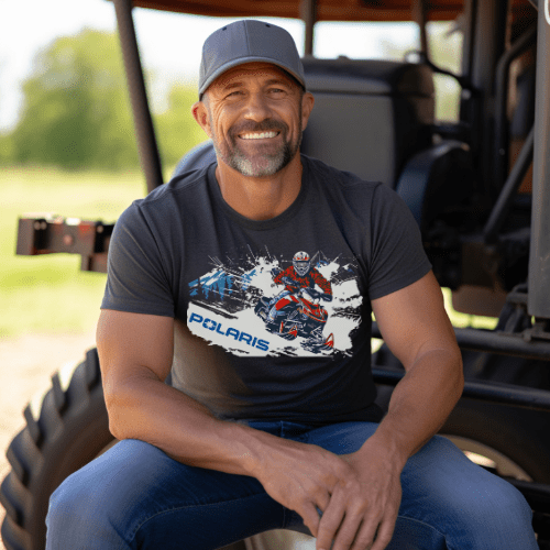 Polaris Sled Snowmobile T-shirt Hoodie, Sweatshirt | CiraTrend.com (Image 2)