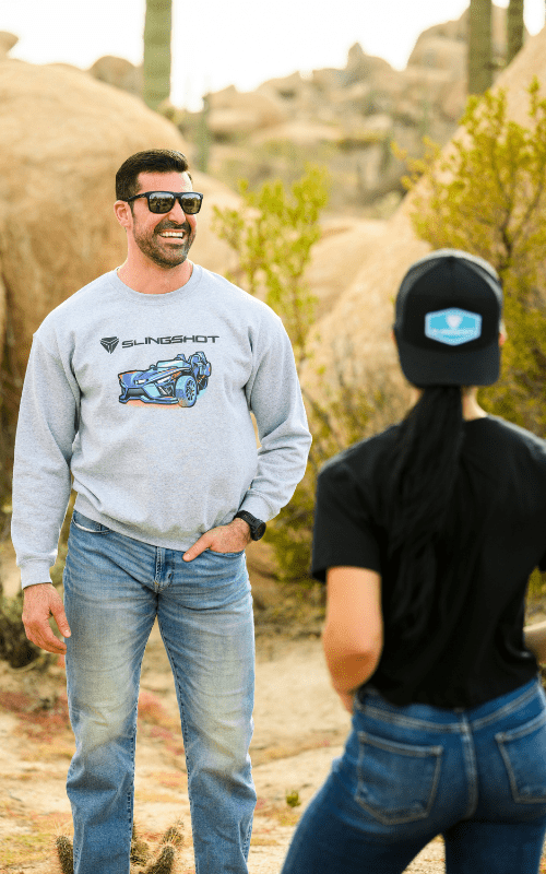 Polaris Slingshot Apparel-Crewneck Sweatshirt T-Shirts, Hoodie | CiraTrend.com (Image 2)