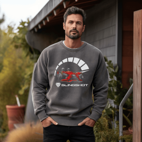 Polaris Slingshot Crewneck Sweatshirt - Ready for Adventure! T-Shirts, Hoodie | CiraTrend.com (Image 3)