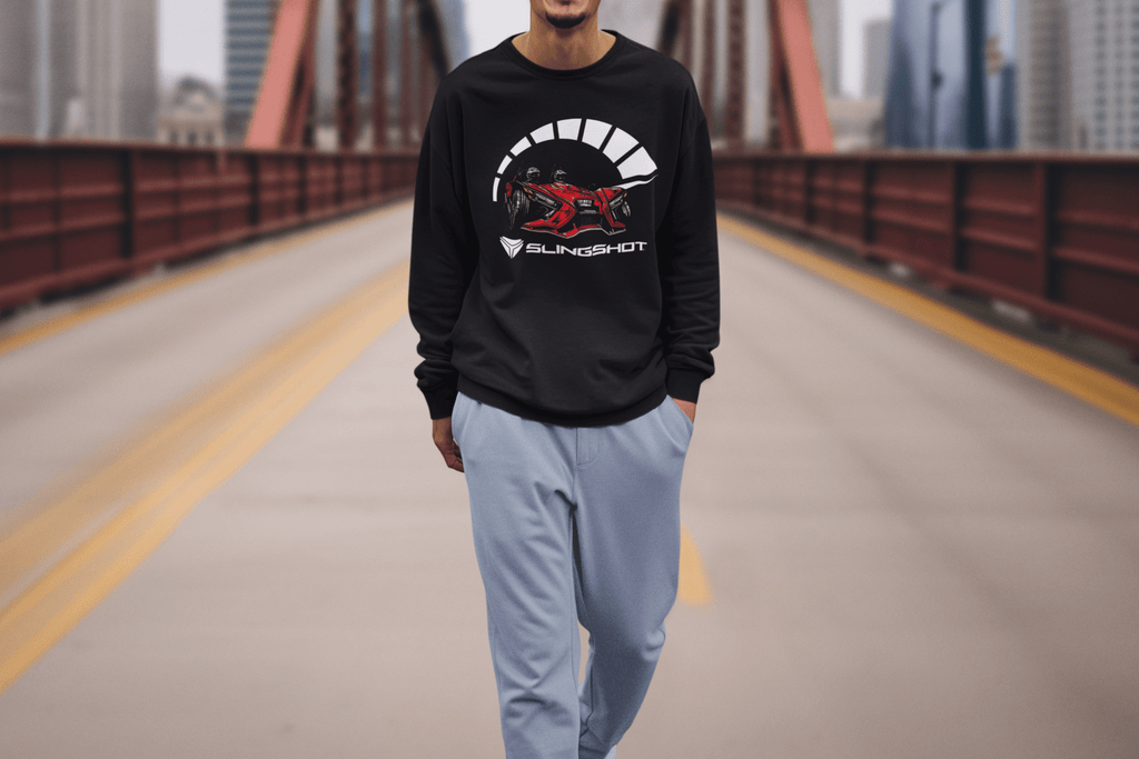 Polaris Slingshot Crewneck Sweatshirt - Ready for Adventure! T-Shirts, Hoodie | CiraTrend.com (Image 2)