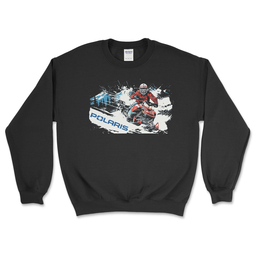 Polaris Snow Trail Rider Sweatshirt - Snowmobile Apparel T-Shirts, Hoodie | CiraTrend.com (Image 4)
